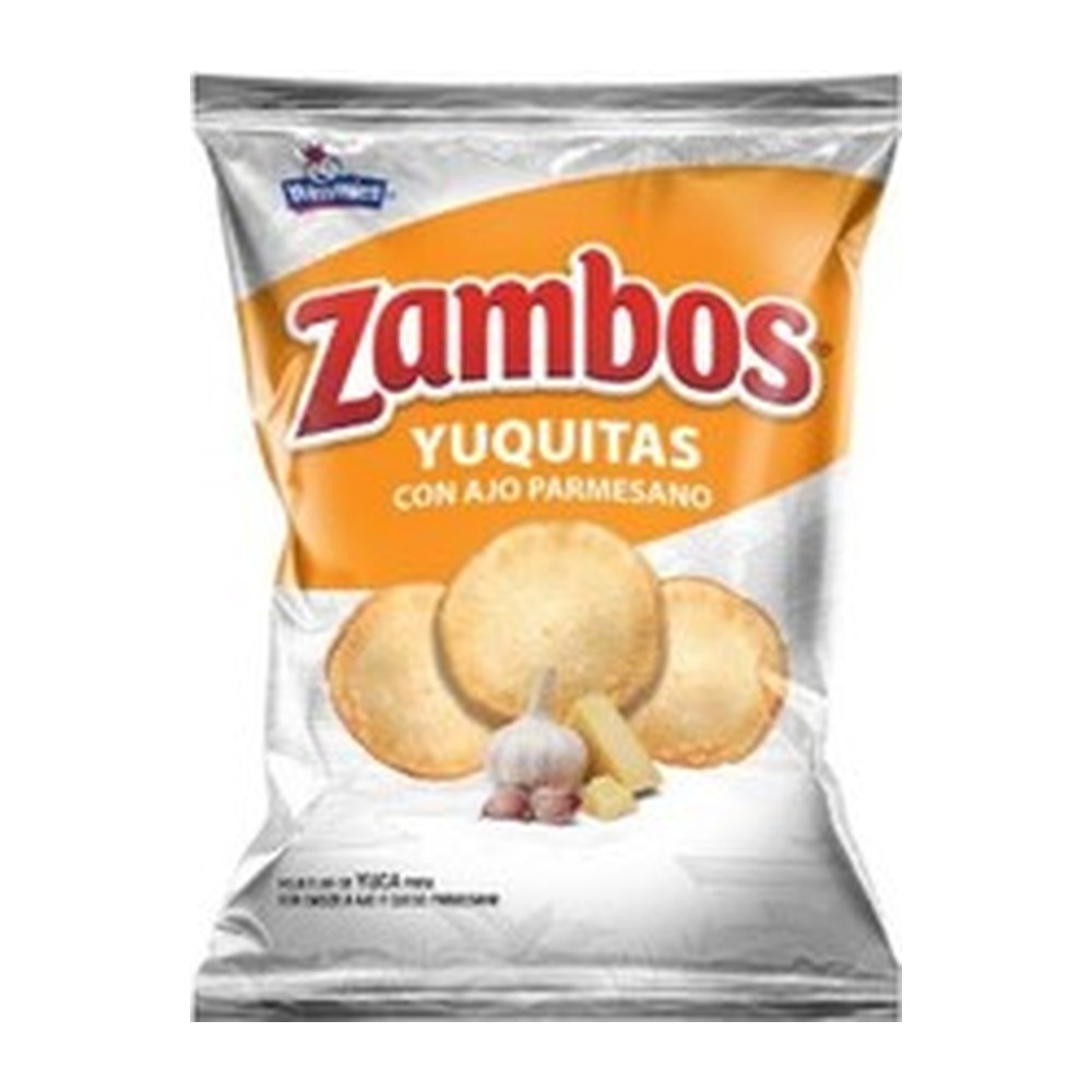Yummies Zambos Yuquitas Ajo Parmesano